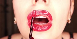 Beg Me to Pay for My Expensive Lipsticks