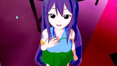 Wendy Fucks in 3D Hentai POV with Audio - A Young and Sexy Fairy Tail