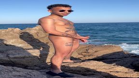 entrain de jouer avec ma.. au bord de la mer