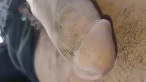 Camp Buddy Hunter - He kept stroking his big pretty dick in his own cum while camping in his tent