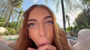 petite horny salome cllout on my pov