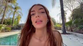 petite horny salome cllout on my pov