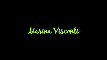 Marina Visconti Swallows John Strong's Big Cock Load