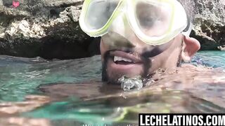 LecheLatinos.com - Teaching inked Dan Lopez the art of anal penetration