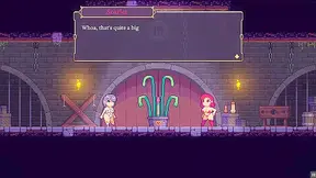 Scarlet Maidens Lustful Tangle with Carnal Dungeon Blooms Ignites Pleasure