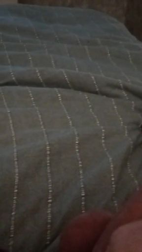 Iconic moment from &quot;My friend&#039;s boyfriend is lying in bed jerking his cock while we watch and have an orgasm&quot;