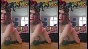 tied up and taken - bondage, anal, blowjobs, cum-swallow