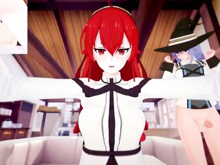 Futas Roxy Migurdia and Eris Greyrat Hunk taker POV