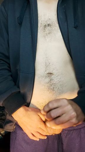 start to getting it to pee cum out