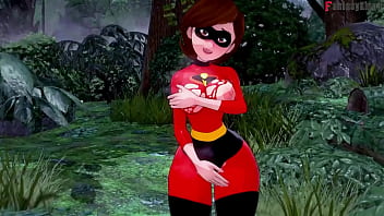 Elastigirl fucking hard in a secret mission | The Incredibles | Full Movie on PTRN or Sheer: Fantasyking3