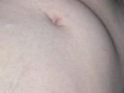 Chubby teen cums after No Nut November (1 month load)