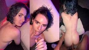 she so asked to smear her back with cream - creampie cum inside - darcy dark