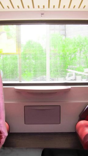 Hot Ride on the Train with Agarabas and Olpr