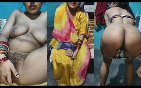 Sexy Rajasthani Bhabhi Undressing and Masturbating