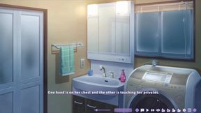 Hentai Game - Summer Clover - the Wet Climax of the Caring Office Lady - Shizuko Hentai