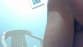 John Pulling His Cock and Shooting in His Hand