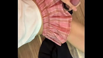 はじめての女装オナニー