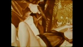 A crazy huge massive cock for a little vintage bitch!