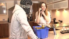 Cheating MILFs Scene-1 blonde MILF Sam Bentley Fucks Her Neighbor in the Kitchen