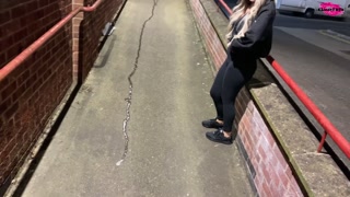 Classy Filth playing pissing games