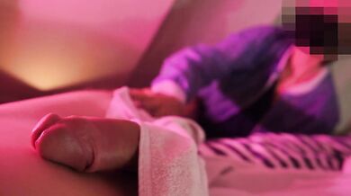 Japanese mom gets public gift handjob at massage parlor