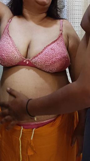 I Took off Bhabhi Saree Intentionally