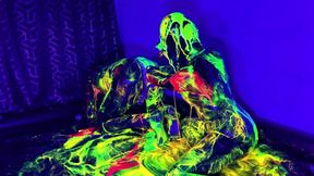 Mistress Patricia Fists Morbid's Padded Ass&#x1F351; in Gas Mask BDSM Orgy