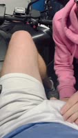 Blonde's Sizzling Smoke Break: Quad Ride Surprise Ends in Steamy Facial