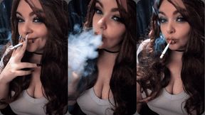 You like watching pretty girls smoke cigarettes?