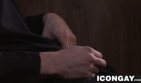 Adorable Ty Roderick sucks Alexander Gustavos stiff cock