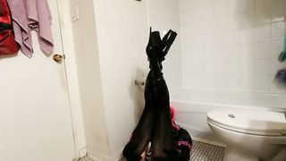 Sissy Maids Shower Restrain Bondage