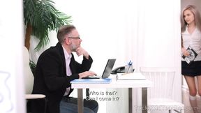 Sweetie Finds a Way to Pass a Hard Test and to Get Pleasure at Once