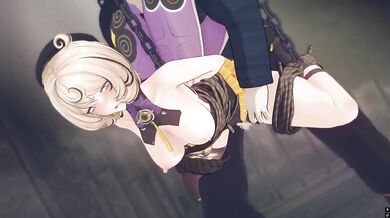 ZZZ イドリー　拘束セックス　中出し