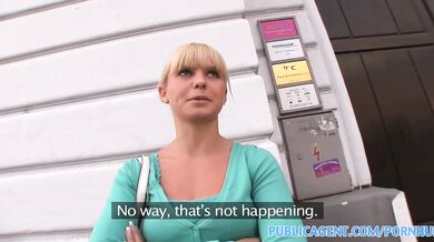 PublicAgent HD Delightful Blonde Cutie takes my big cock in her sweet pussy
