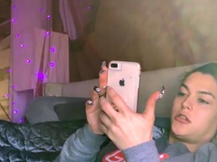 Brunette Solo Webcam Masturbation