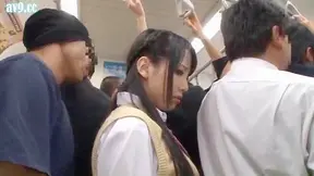Teen 18+ Gets Public Bus Surprise by Hot Asian Stranger Sexually