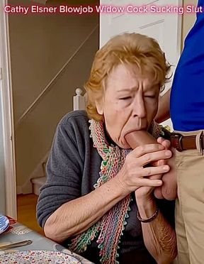 Cathy Cock Sucking Blowjob Slut Granny Golf Club Slut Filmed Giving a Blowjob To a Man Friend