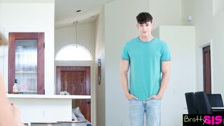 Bad Babysitter Camilla Cream Helps Horny Selina Imai Double Team Stepbro's Cock