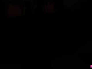 Hawt golden-haired teen Angela Stone squirts like true pornstar