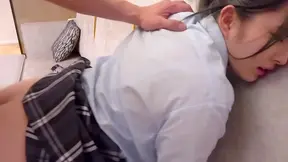 Small-Titted Japan Teen Gets Shaved Pussy Deeply Pounded Doggystyle By Big Cock Amateur