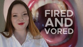 FIRED AND VORED BY BLAIR LEBLANC - POV FETISH FANTASY 4K