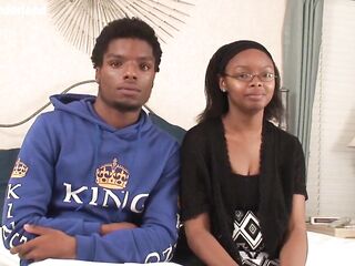 Black Baby Gurl Likes Large Ebony Rod