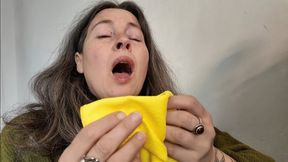 she will blow her nose very loud 2404m4