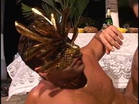 Stud gets fucked in the ass after giving bj then gets jizzed