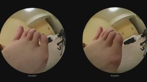Exploring Fanyu's toes (Tiny3DX 08)
