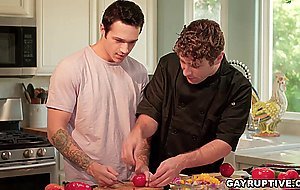 Jayden Marcos takes his teacher Calvin Banks in his bedroom