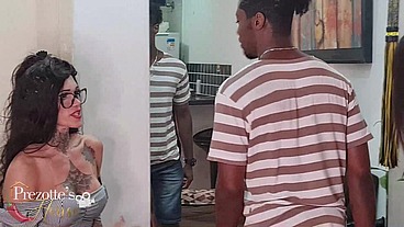 Terapia de Casal com Sabrina Prezotte, fudendo mais um casal em separaçao e fazendo eles se reconciliarem.