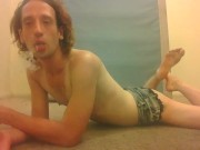 Fuckable Transgirl Vaping After 9+ Months HRT w/Juicy Ass & Dirty Cute Feet