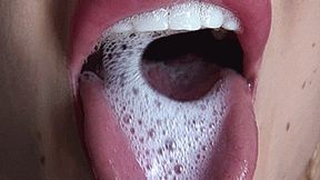 Dirty, drooling mouth and stinky lips (1920x1080 HD) MOV