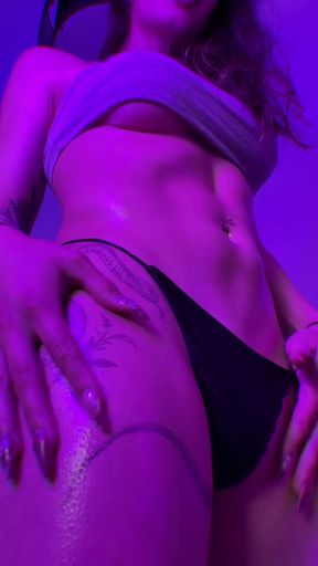 Trans Latina with big tits enjoys a cock